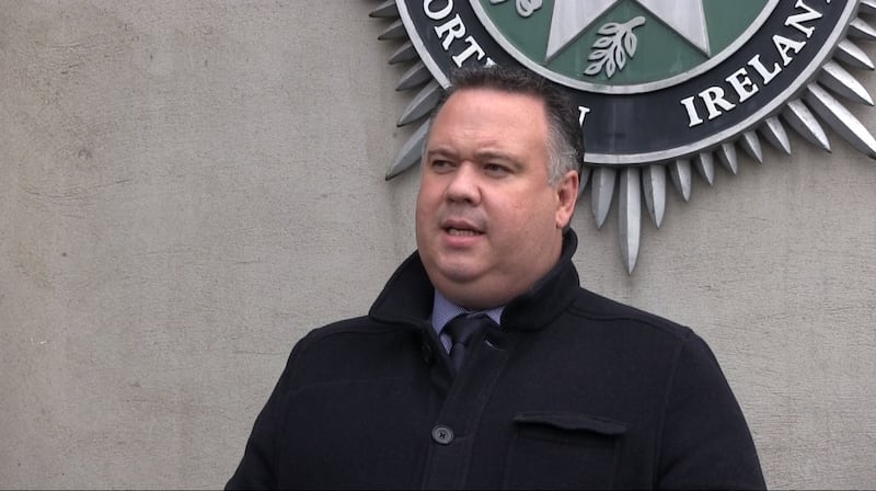 PSNI Detective Chief Inspector John Caldwell was shot several times in front of his son in February 2023
