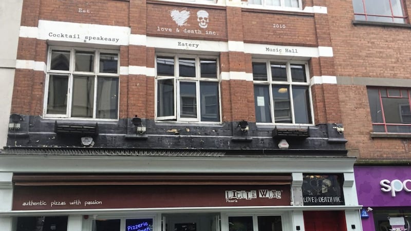 Belfast venue Love &amp; Death has submitted plans for a new rooftop bar 