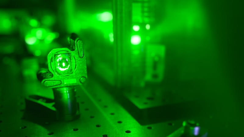Researchers at Heriot-Watt University in Edinburgh have developed the new system – powered by a laser similar to the laser pointers sold in shops.