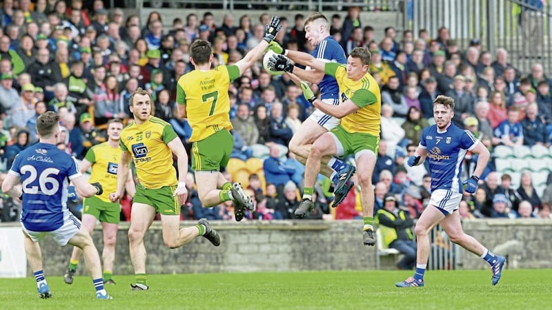 After finally reaching the Ulster final after a 18-year absence, Cavan need to show they belong at football&rsquo;s top table by taking the game to Donegal Picture by Margaret McLaughlin 