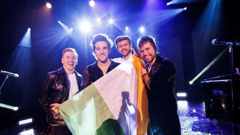 Irish Eurovision hopefuls Wild Youth. Picture by Andres Poveda/RTE/PA