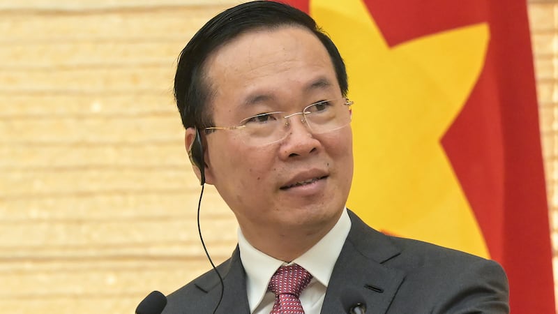 Vo Van Thuong has stepped down after little more than a year (Photo via AP, File)