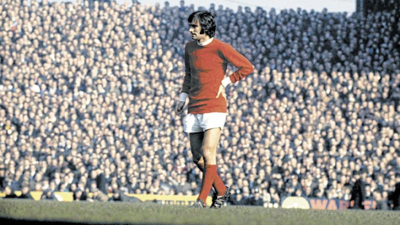 Legendary footballer George Best in 1969. Picture from Press Association 