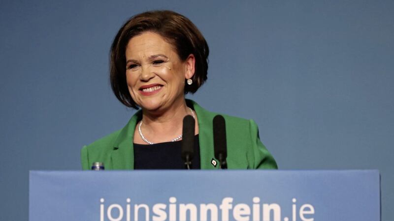 Mary Lou McDonald said she wants a border poll. Picture by Niall Carson/PA Wire              