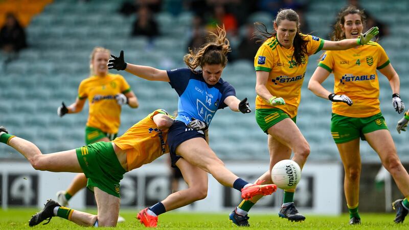 Donegal's Emer Gallagher believes Dublin's physical approach and huge work-rate can see them edge this Sunday's All-Ireland Senior final against Kerry