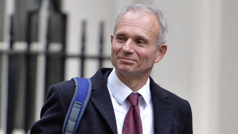 David Lidington claimed Stormont would have a &#39;veto&#39; over new laws relating to the backstop. Picture by John Stillwell/PA Wire 