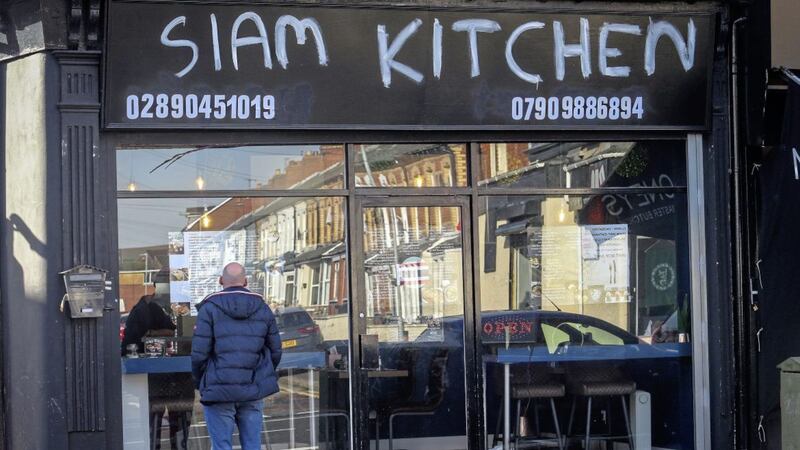 Siam Kitchen on the Woodstock Road, Belfast. Picture by Mal McCann 