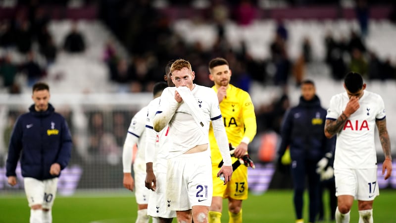 Dejan Kulusevski and Tottenham suffered defeat against Arsenal