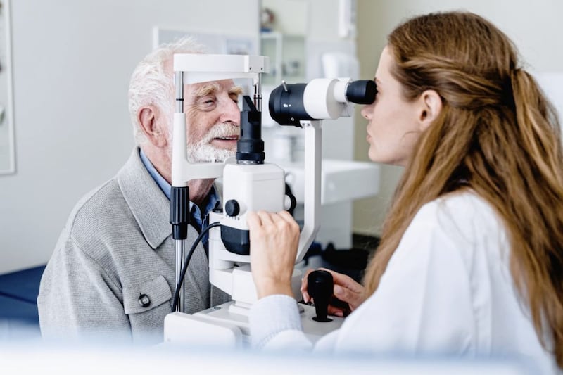 Routine eye tests, as well as hearing tests, help towards keeping our brains stimulated 