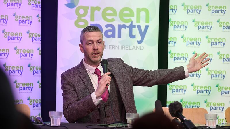 Green Party NI leader Mal O'Hara. Picture by Hugh Russell