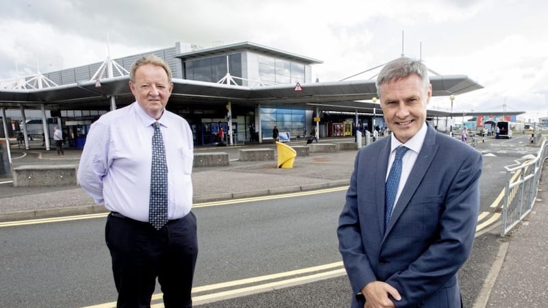 Belfast International Airport boss Graham Keddie with Graham Keddie. 