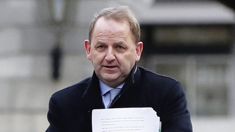 Sergeant Maurice McCabe resigned from his position as head of the traffic unit in Mullingar, Co Westmeath, shortly after learning that Garda lawyers intended to attack his integrity at a private inquiry into his claims of corruption and wrongdoing within the force. Picture by Niall Carson, Press Association 