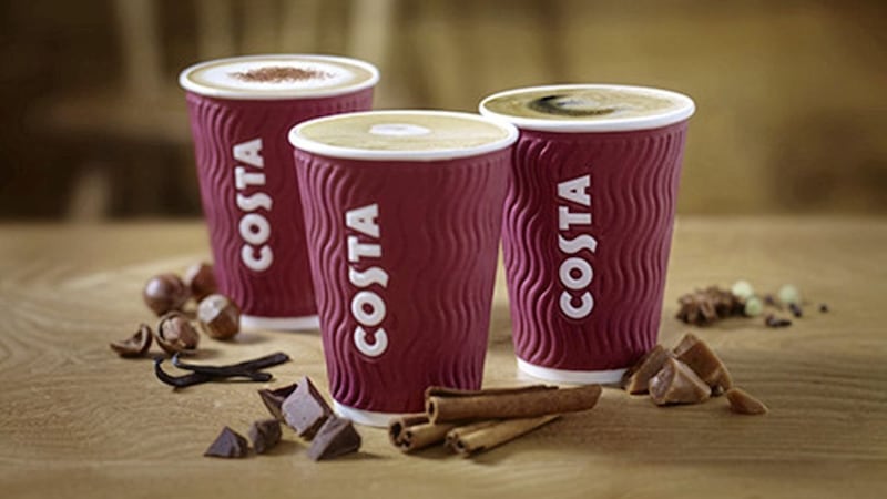 Costa Coffee owner Whitbread has revealed a further slowdown in sales growth at its coffee shops 