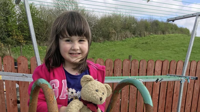 Olivia Boyd was diagnosed with a non-malignant brain tumour when she was three years old 