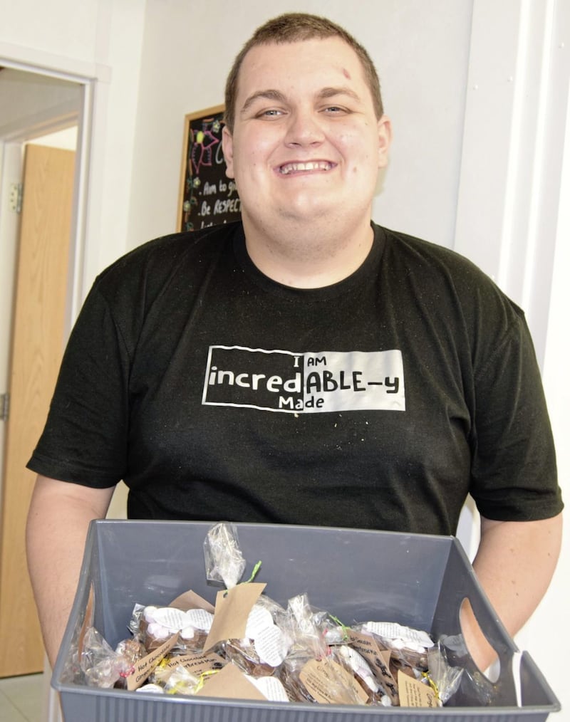 James is part of the incredABLE-y made team, who produce amazing hand-poured Belgian chocolate lollies, hot chocolate melts and S&#39;mores kits. 