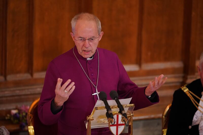 The Archbishop of Canterbury, Justin Welby, has previously said he ‘joyfully’ welcomed the blessings proposals