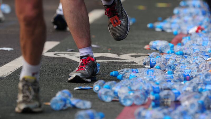 Around 650,000 plastic bottles were provided at last year’s event.