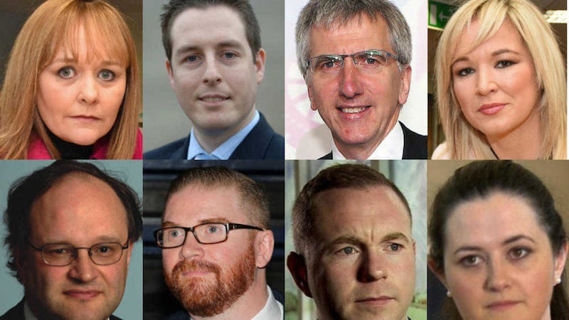 The new ministers for the Northern Ireland executive 