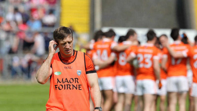Armagh boss Kieran McGeeney came in for some criticism after disappointing National League and Championship campaigns for the Orchardmen 