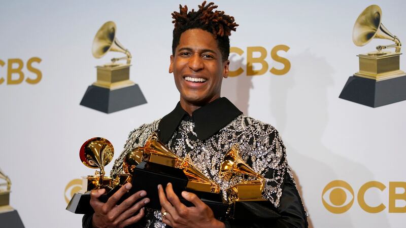The multi-genre performer scooped five Grammy Awards during the Las Vegas prize ceremony last week.