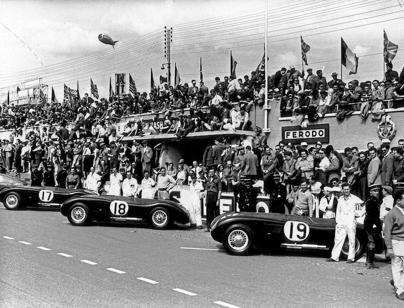 Jaguar C-type during in its early 1950s heyday 