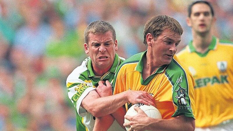 Dara O Cinneide clashed with Meath's Darren Fay several times throughout his Kerry career. Picture by INPHO