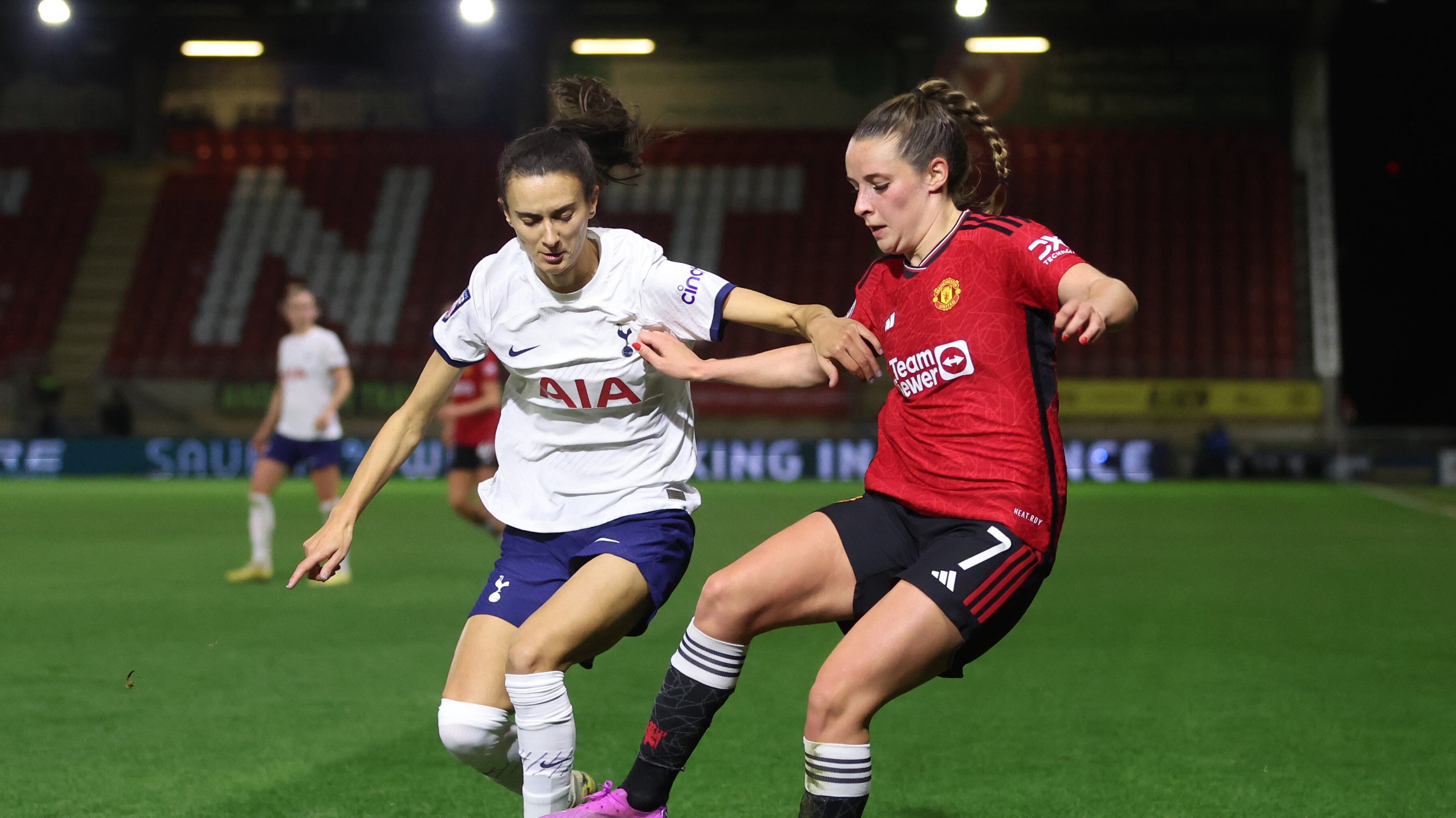 Tottenham and Manchester United will meet in the Women’s FA Cup final