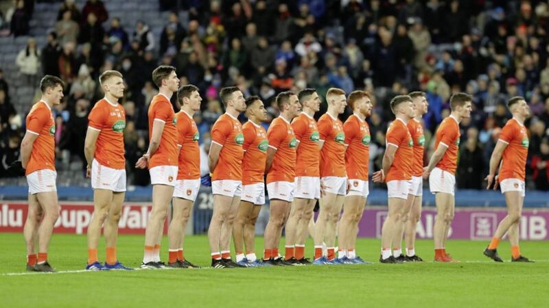 Armagh started with an inexperienced line-up against Dublin at Croke Park but emerged five-point winners. Pic Philip Walsh 
