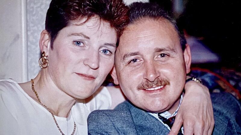 Alice Donaldson with her husband Denis. Picture from Jarlath Kearney 