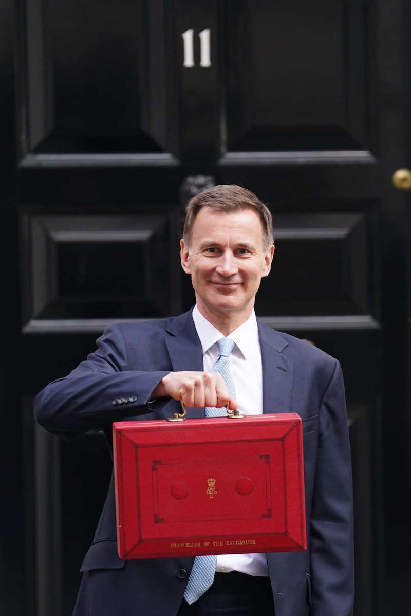 Chancellor of the Exchequer Jeremy Hunt paid for the No 11 carpet out of his own pocket
