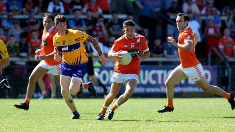 All-Ireland Qualifying round three: Armagh 2-16 Clare 1-15. Pictures by Seamus Loughran
