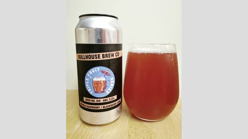 Newtownards-based Bullhouse Brew Co&#39;s Double Raspberry and Blackberry Gose 