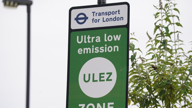 Drivers will be subjected to London’s ultra low emission zone (Ulez) rules if they move off official diversion routes during this weekend’s M25 closure