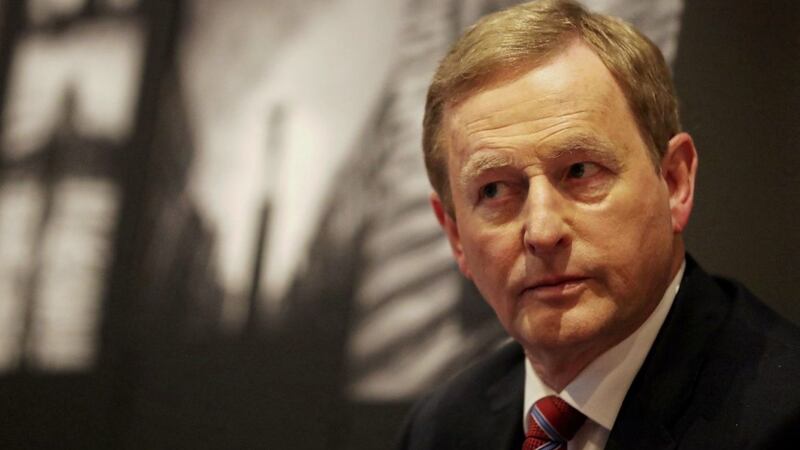 Taoiseach Enda Kenny Enda Kenny sent a string of Ministers of Foreign Affairs to the north who, with the exception of Simon Coveney, were noted for their antipathy to Sinn F&eacute;in. Photo: Niall Carson/PA Wire. 