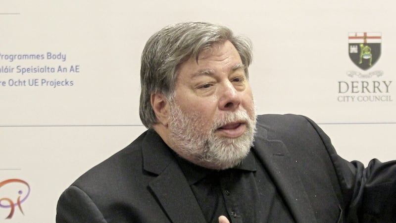 FLASHBACK: Apple co-founder Steve Wozniak speaking at a technology conference in Derry&#39;s Millennium Forum in 2013. He is the latest to warn of the potential dangers of AI 