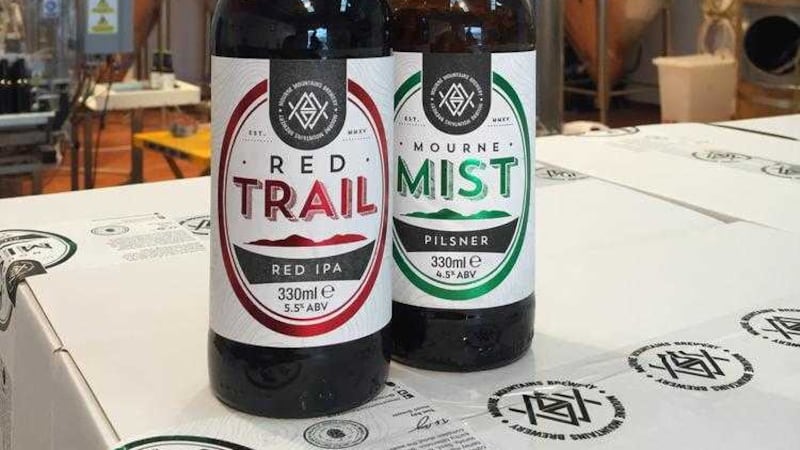 Mourne Mountains Brewery&#39;s red IPA Red Trail won a two-star Great Taste Award at the Great Taste Awards 