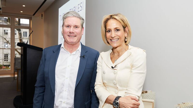 Journalist Alastair Campbell was also interviewed by Education Secretary Gillian Keegan at Cancer Research UK’s annual Turn The Tables event.