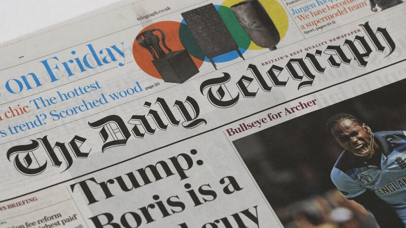 The deal for the Daily Telegraph was agreed last year