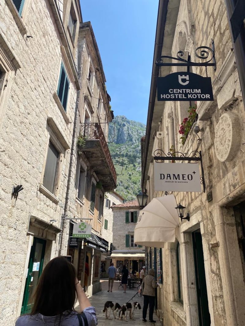 Get lost walking around Kotor's narrow streets.