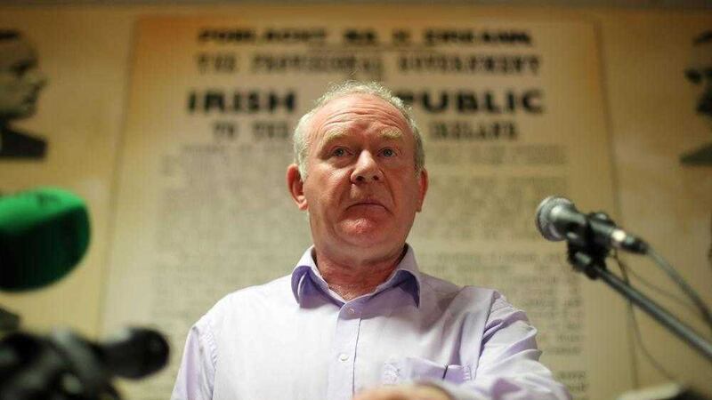 Sinn F&eacute;in&#39;s Martin McGuinness spoke about delivering &quot;the promise and potential of 1916&rdquo; at the party&#39;s Ard Fheis in Dublin 