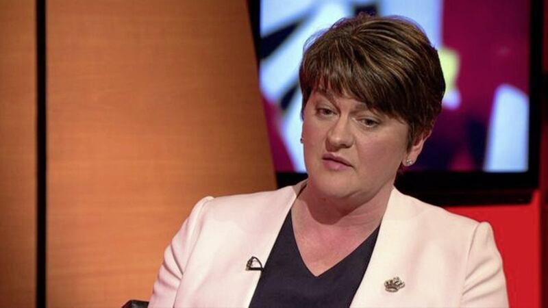 DUP leader Arlene Foster was speaking on BBC&#39;s The View programme 