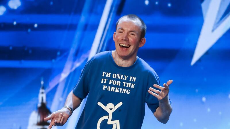 Britain’s Got Talent winner Lee Ridley has not let his disability get in the way of his comic ambitions.