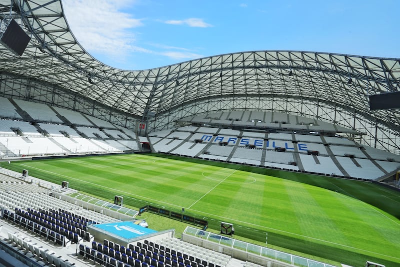 The Stade Vélodrome in Marseille which will host much of the football competition at this summer’s Olympic Games.