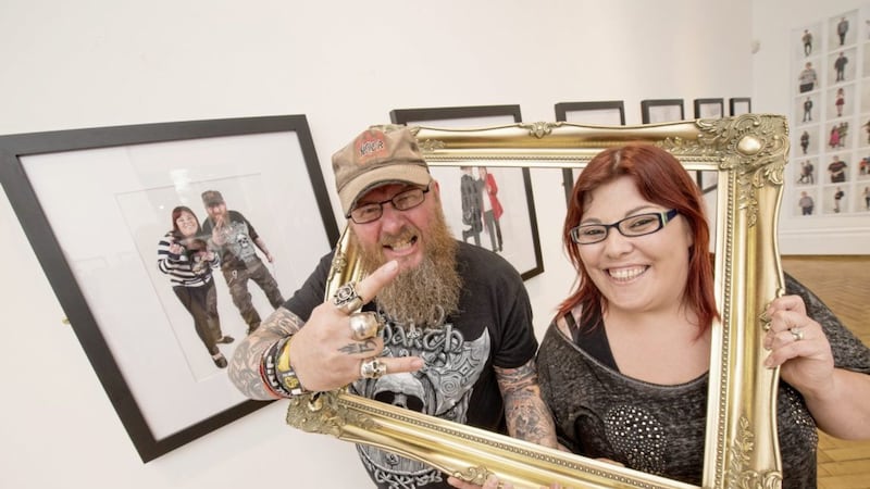 Paul Bell and Mary-Frances Bell, who participated in the Belfast Self-Portrait project 