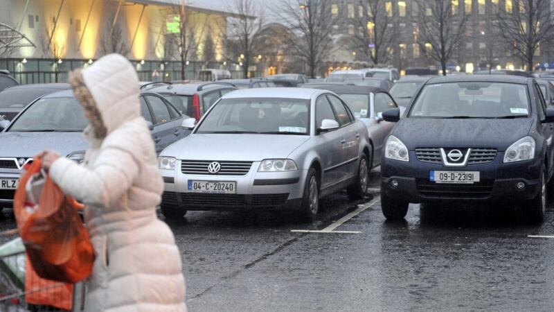 Observing the number of RoI-registered cars in Northern Ireland shopping centre car parks will provide a useful barometer of the north&#39;s economy in the days, weeks and months ahead, according to Ulster Bank chief economist Richard Ramsey 