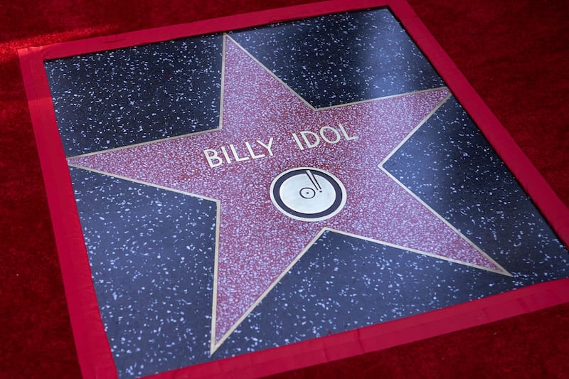 Billy Idol Honored
