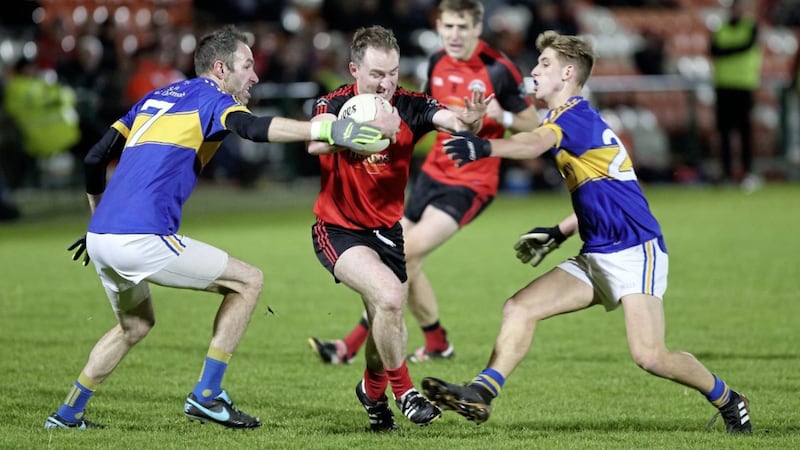 Maghery and Madden met in the 2018 Armagh quarter-final, with the Loughshore men prevailing. But in the opening round of games in this year&#39;s championship, Madden were comprehensive winners. Picture by Cliff Donaldson. 