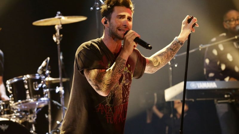 Maroon 5 star Adam Levine presented with Hollywood Walk of Fame star