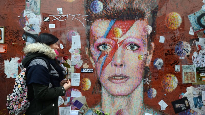 Bowie died in January 2016.