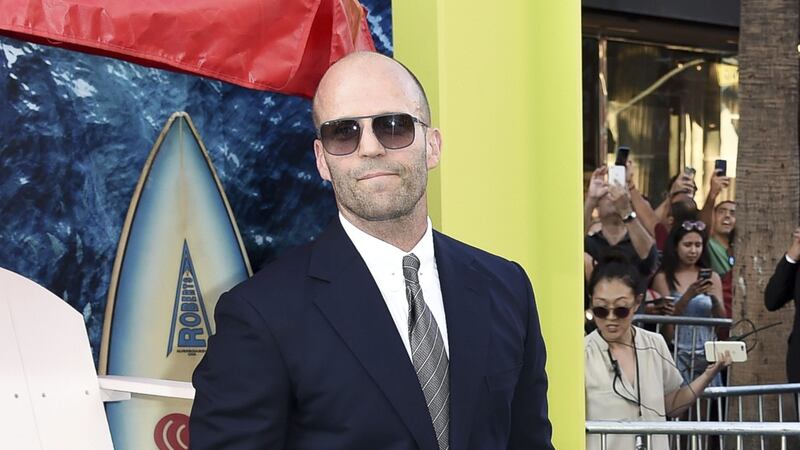 The actor was speaking at the premiere of his latest movie, The Meg.